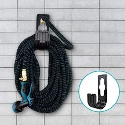 Gpeng Garden Hose , Expandable Water Hose 100 Ft With 10 Function Nozzle ,Triple Core Latex And 3/4″ Solid Brass Fittings , Lightweight Kink Free Retractable Collapsible Gardening Flexible Hose Pipe (Blue) -Garden Supply Store 511mx2B6XJFL