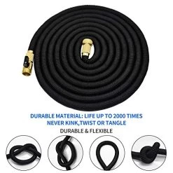 Mozing Expandable Garden Hose 75ft – Anti-Kink Flexible Water Hoses With 8 Function Nozzle And Durable Solid Brass… 10 Mozing Expandable Garden Hose 75ft – Anti-Kink Flexible Water Hoses With 8 Function Nozzle And Durable Solid Brass… -Garden Supply Store 511nndhrQrL