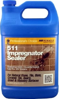 Miracle Sealants 511GAL4 511 Impregnator Sealer, Gallon, Clear, 128 Fl Oz