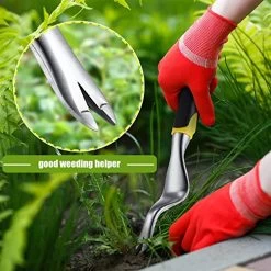2 Pieces Hand Weeder Tool Garden Weeding Tools Garden Weeding Removal Gardening Weed Puller With Ergonomic Handle For… -Garden Supply Store 512sfFBsRfL