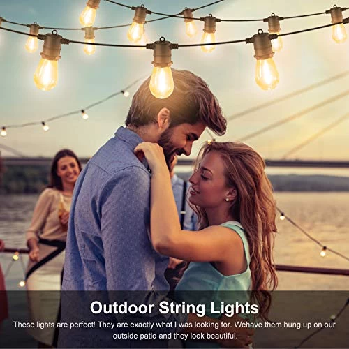 IMartine Outdoor Led String Lights RGB Patio Lights 48FT Waterproof Color Changing Dimmable Backyard Light 15+2… 4 IMartine Outdoor Led String Lights RGB Patio Lights 48FT Waterproof Color Changing Dimmable Backyard Light 15+2… - Image 4