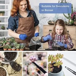 DEWINNER Bonsai Tree Kit Bonsai Tools Set Succulent Kit 16 PCS Garden Hand Tool Set Include Pruning Shears, Carbon Steel… -Garden Supply Store 513SKkBNvL
