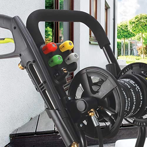 Sun Joe SPX4601 3000 PSI MAX 1.30 GPM High Performance Electric Pressure Washer, W/ 20-ft Hose Reel 6 Sun Joe SPX4601 3000 PSI MAX 1.30 GPM High Performance Electric Pressure Washer, W/ 20-ft Hose Reel - Image 6