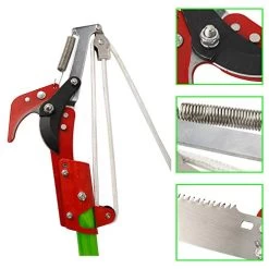 YaeTool Tree Pole Pruner 26FT Length Manual Pole Saw Tree Scissor Cutter Yard Garden Tool Loppers Hand Pole Saws -Garden Supply Store 514PXwIF2BdL