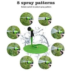Veidoo Garden Hose,Expandable Hose,75ft With 8 Pattern Spray Nozzle,No Leaking With Innovation Joint, High Pressure… -Garden Supply Store 516PBh71P2L