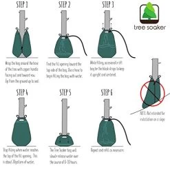 Tree Soaker Tree Watering Bag | 20 Gallon Slow Release Drip Tree Irrigation System | Watering Bag For Trees And… -Garden Supply Store 516U6RwKX7L