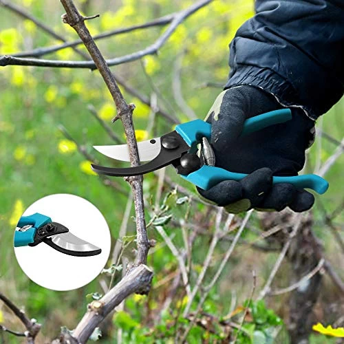 MOSFiATA Garden Tools Set, 12 Pieces Gardening Tools Comfortable Handle And Heavy Duty Hoe Rake Trowel Handle Tools… 5 MOSFiATA Garden Tools Set, 12 Pieces Gardening Tools Comfortable Handle And Heavy Duty Hoe Rake Trowel Handle Tools… - Image 5