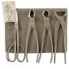 Vouiu 4-Piece Bonsai Tool Set,Concave Cutter,Knob Cutter,Trunk Splitter,Bonsai Scissors