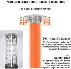 Outdoor Propane Heater Patio Heaters Propane Patio Heater Stainless Steel Floorstanding Liquid Outdoor Heater Patio… -Garden Supply Store 517u39QAcBL