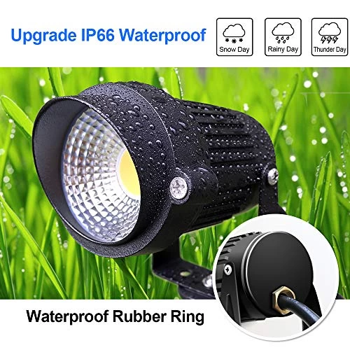 ZUCKEO 10W Landscape Lighting 5500K Daywhite 12V 24V Low Voltage LED Landscape Lighting IP66 Waterproof Landscaping… 5 ZUCKEO 10W Landscape Lighting 5500K Daywhite 12V 24V Low Voltage LED Landscape Lighting IP66 Waterproof Landscaping… - Image 5