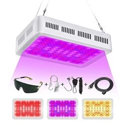 1000w LED Grow Lights, Full Spectrum Led Grow Light LED Grow Light, Dual Switch & Dual Chips Full Spectrum Plant Light…