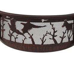 Sunnydaze Pheasant Hunting Outdoor Fire Pit – 30-Inch Large Round Wood Burning Backyard & Patio Fire Pit For Outside… 12 Sunnydaze Pheasant Hunting Outdoor Fire Pit – 30-Inch Large Round Wood Burning Backyard & Patio Fire Pit For Outside… -Garden Supply Store 518joOSE hL