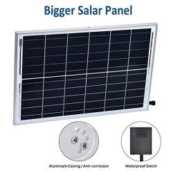 180W Solar Street Lights Outdoor Lamp, 360 LEDs 10000 Lumens With Remote Control?Light Control, Dusk To Dawn Security… -Garden Supply Store 518tiu92BObL