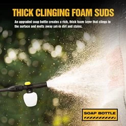 WestForce Electric Pressure Washer, 2800 PSI 1.76 GPM Car Power Washer High Pressure Washer Machine With Spray Gun… 11 WestForce Electric Pressure Washer, 2800 PSI 1.76 GPM Car Power Washer High Pressure Washer Machine With Spray Gun… -Garden Supply Store 5191onmmYjL