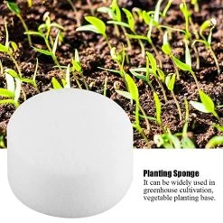 Jeffergrill 50pcs Soilless Hydroponic Cylindric Sponge Planting Gardening Tool Seedling Sponges For Greenhouse -Garden Supply Store 519IPjDpT4L