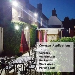 Ustellar 3 Pack 80W Led Flood Lights Outdoor Bright 8000LM Security Lights Outside IP66 Waterproof 5000K Dalylight White… 12 Ustellar 3 Pack 80W Led Flood Lights Outdoor Bright 8000LM Security Lights Outside IP66 Waterproof 5000K Dalylight White… -Garden Supply Store 519a m3hMlL