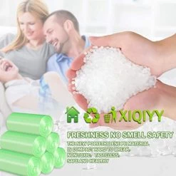 Green Bin Bags,Biodegradable Organic Garbage Bags 5 Litres Small Trash Bags For Kitchen,40x45cm -Garden Supply Store 519dgXx3Y2L