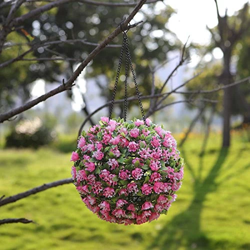 Solar Lantern Hanging Lights Outdoor Waterproof Solar Garden Bulb Lights Decor For Yard Porch Tree Fence Patio (Red) 6 Solar Lantern Hanging Lights Outdoor Waterproof Solar Garden Bulb Lights Decor For Yard Porch Tree Fence Patio (Red) - Image 6