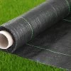 Woven Landscape Fabric 108 GSM 4×50 – Woven Weed Barrier Landscape Fabric – Weed Block – Garden Fabric Roll – Commercial…