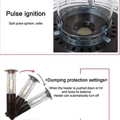 Outdoor Propane Heater Patio Heaters Propane Patio Heater Stainless Steel Floorstanding Liquid Outdoor Heater Patio… -Garden Supply Store 51B4VEbHQwL