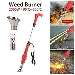 Electric Weed Burner 2000W, Electric Lawnmower Weeder Power Tool, Weed Killer, Garden Tools