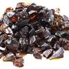 Mr. Fireglass Recycled Fire Glass For Natural Or Propane Fire Pit,Fireplace And Fire Table,10 Lb,Amber