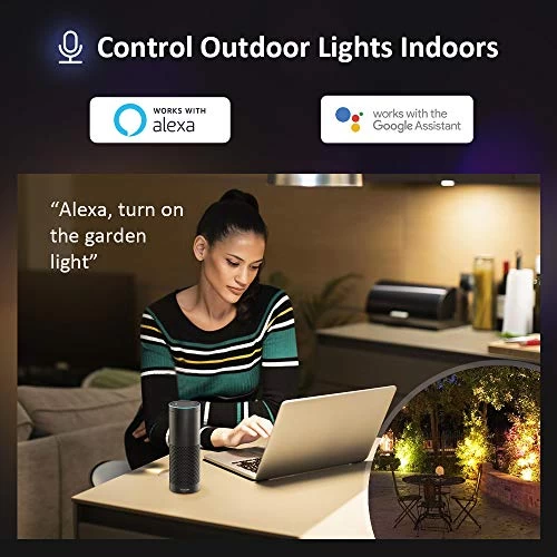 Novostella 2 Pack 20W Smart LED Flood Lights, RGBCW, 2700K-6500K, 2000LM, WiFi Outdoor Dimmable Color Changing Stage… 3 Novostella 2 Pack 20W Smart LED Flood Lights, RGBCW, 2700K-6500K, 2000LM, WiFi Outdoor Dimmable Color Changing Stage… - Image 3