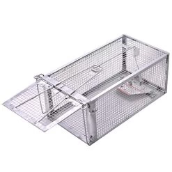 One-Door Live Animal Trap Humane Cage Trap For Rats Mouse Gopher Rodents Squirrels And Similar Sized Pests -Garden Supply Store 51CJZQAhnCL
