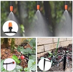 Drip Irrigation Kit, 132ft/40M Garden Drip Irrigation System, 164PCS Adjustable Automatic Micro Watering System, 1/4… 11 Drip Irrigation Kit, 132ft/40M Garden Drip Irrigation System, 164PCS Adjustable Automatic Micro Watering System, 1/4… -Garden Supply Store 51CVT13913L