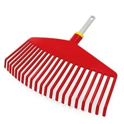 Wolf-Garten UIMC Multi-Change Leaf Rake Lawn Care Tool Head, 46.5×6.5×4.2 Cm, Red