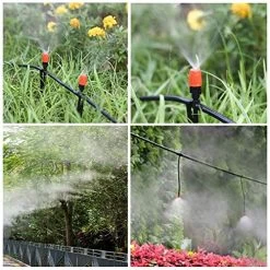 Drip Irrigation Kit, 30M Plant Watering System Distribution Tubing DIY Automatic Irrigation Equipment Set For Garden… -Garden Supply Store 51EazGZirhL