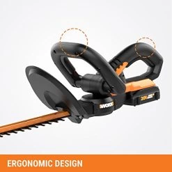 WORX WG255.1 20V Cordless Hedge Trimmer, 20″ -Garden Supply Store 51EqSbMGRGL