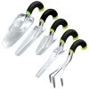 Radius Garden 30502 Ergonomic Garden Hand Tool Set, Green