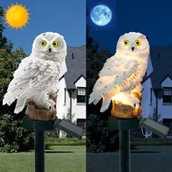 Forart Garden Solar Lights Outdoor, OWL Shape Waterproof LED Decorative Garden Stake Lights For Pathway Walkway Yard… -Garden Supply Store 51FCGqaQ9ML