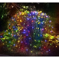 Abkshine 180 LEDs Solar Christmas Net Lights 10Ft X 4.9Ft, 8 Modes Multicolored Solar Christmas Lights Outdoor, Solar… 9 Abkshine 180 LEDs Solar Christmas Net Lights 10Ft X 4.9Ft, 8 Modes Multicolored Solar Christmas Lights Outdoor, Solar… -Garden Supply Store 51GWRtXDndL