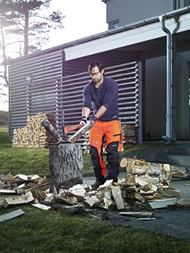 Husqvarna 576926401 13 In. Wooden Handle Hatchet Orange/Gray 2 Husqvarna 576926401 13 In. Wooden Handle Hatchet Orange/Gray - Image 2