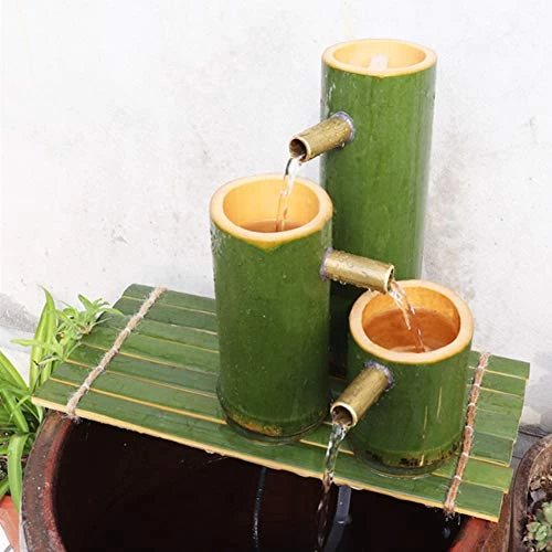 Bamboo Water Feature Statue,Fish Tank Stone Fountain,Indoor Outdoor Garden Fountain,Home Decor Ornaments,Yard Art… 3 Bamboo Water Feature Statue,Fish Tank Stone Fountain,Indoor Outdoor Garden Fountain,Home Decor Ornaments,Yard Art… - Image 3