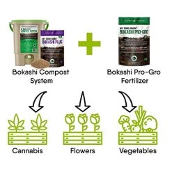 Bokashi PRO-GRO Fermented Fertilizer 1.5 KG 9 Bokashi PRO-GRO Fermented Fertilizer 1.5 KG -Garden Supply Store 51HU7A3gj2BL
