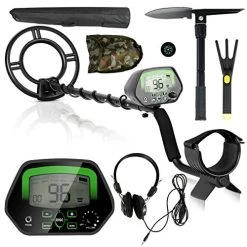 GOPLUS Metal Detector Kit For Adults, Metal Finder Treasures Seeking Tool High Accuracy Waterproof Treasure Hunting Tool…