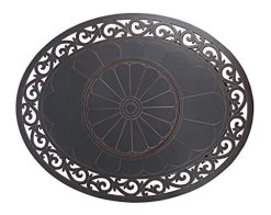 FP-271 Oval Cast Aluminum Convertible Fire Pit -Garden Supply Store 51Hn9o9cZkL