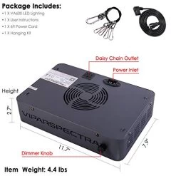 VIPARSPECTRA 2020 New Pro Series P1000 P1500 P2000 P4000 LED Grow Light -Garden Supply Store 51HsGCRgzzL