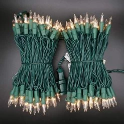 UL Certified 66 Feet 200 Count Clear Christmas String Lights, Pack Of 2 Sets 33 Ft 100 Count Commercial Grade Lights Set… -Garden Supply Store 51IGuA8079L