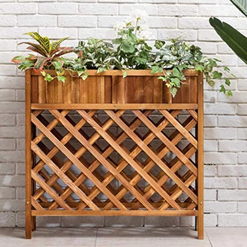QPLKKMOI Plant Stand Flower Pot Holder Display Rack, Solid Wood Flower Shelf Floor Indoor 4 QPLKKMOI Plant Stand Flower Pot Holder Display Rack, Solid Wood Flower Shelf Floor Indoor - Image 4