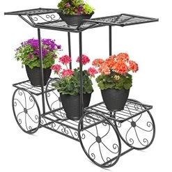 Sorbus Garden Cart Stand & Flower Pot Plant Holder Display Rack 6 Tiers Parisian Style – Perfect For Home Garden Patio… 9 Sorbus Garden Cart Stand & Flower Pot Plant Holder Display Rack 6 Tiers Parisian Style – Perfect For Home Garden Patio… -Garden Supply Store 51JlPZCqEyL
