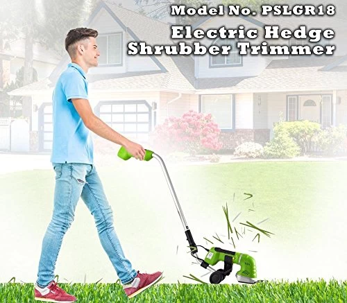 Serene Life Cordless Pole Grass Cutter Shears, Electric Hedge Shrubber Trimmer, Rechargeable Battery (PSLGR18) 5 Serene Life Cordless Pole Grass Cutter Shears, Electric Hedge Shrubber Trimmer, Rechargeable Battery (PSLGR18) - Image 5