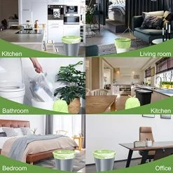 Green Bin Bags,Biodegradable Organic Garbage Bags 5 Litres Small Trash Bags For Kitchen,40x45cm -Garden Supply Store 51K9d YZp4L