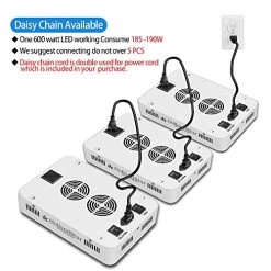 HollandStar 1500 Watt LED Grow Light Full Spectrum Double Switch Dasiy Chain Grow Lamp For Indoor Hydroponics Plants… -Garden Supply Store 51KTKsmqPeL