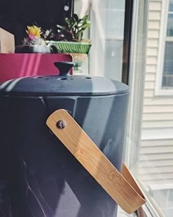 Bamboozle Food Composter, Indoor Food Compost Bin For Kitchen (Graphite) -Garden Supply Store 51KqYphfDIL