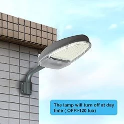 OTTFF 24W LED Street Garage Area Lighting 2500LM 144 LEDs 6500K Dusk To Dawn Sensor Waterproof IP65 Security Floodlight… -Garden Supply Store 51LCjMZ1J1L