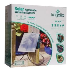 Bosmere Irrigatia Sol-C12 Solar Automatic Watering System For Water Barrels